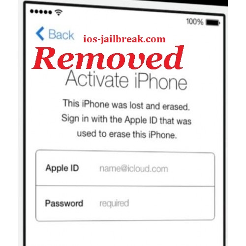 iCloud bypass Activation
