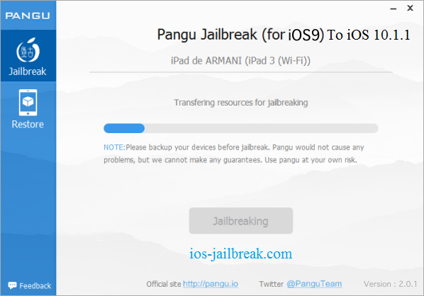 Jailbreak iOS 10.1.1